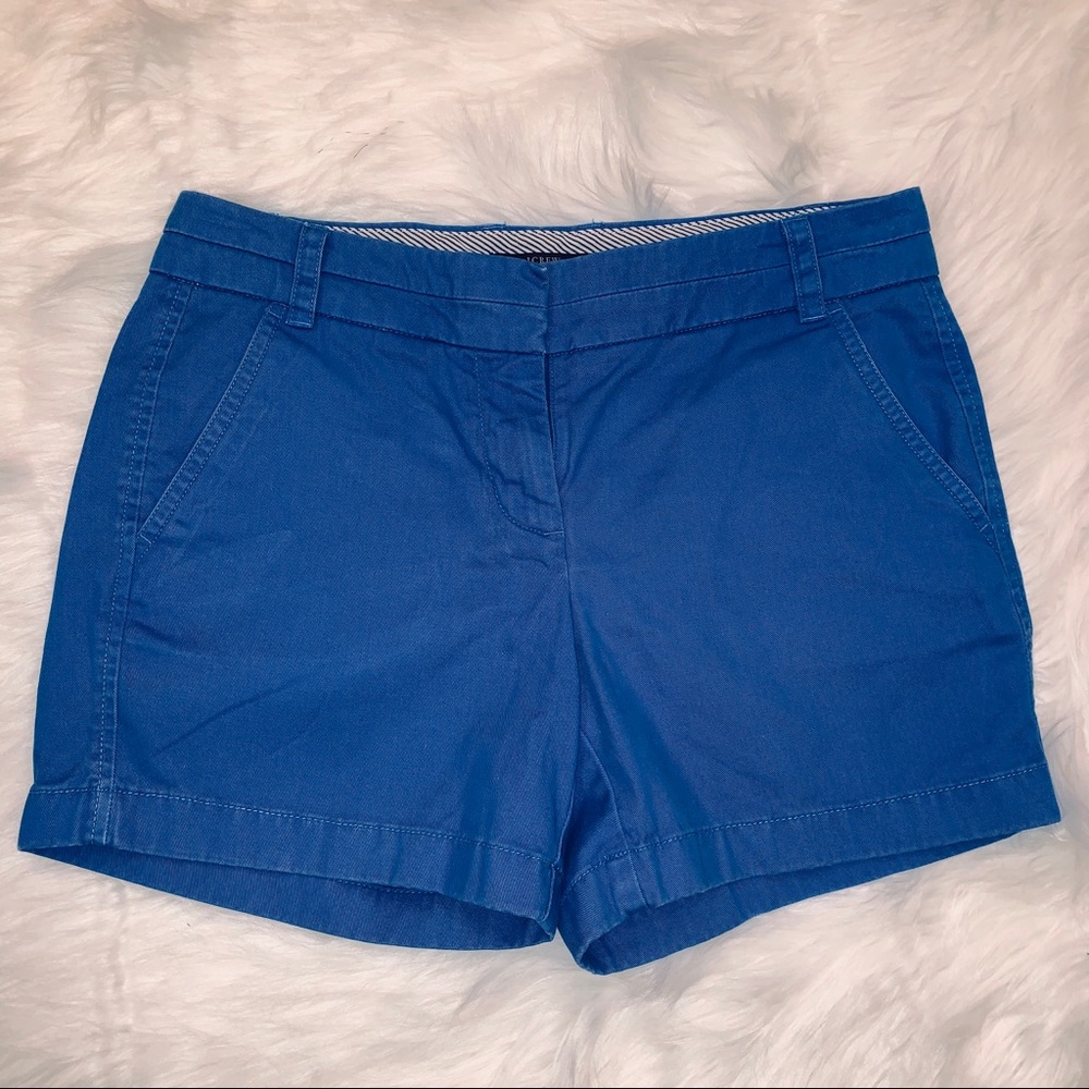 J. Crew Women’s Blue Chino Shorts Size 2
